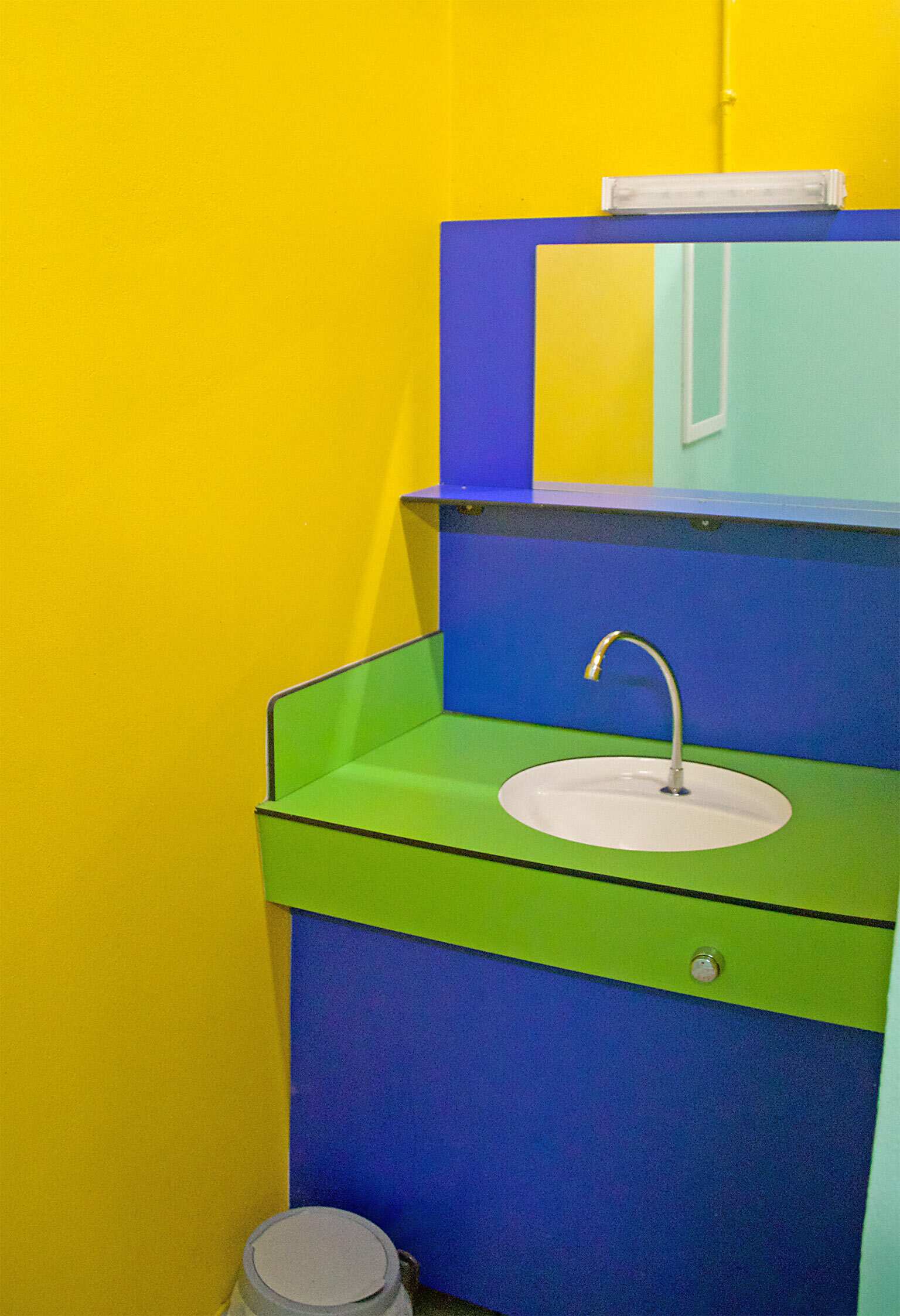 Bloc sanitaire du camping Le Petit Booth
