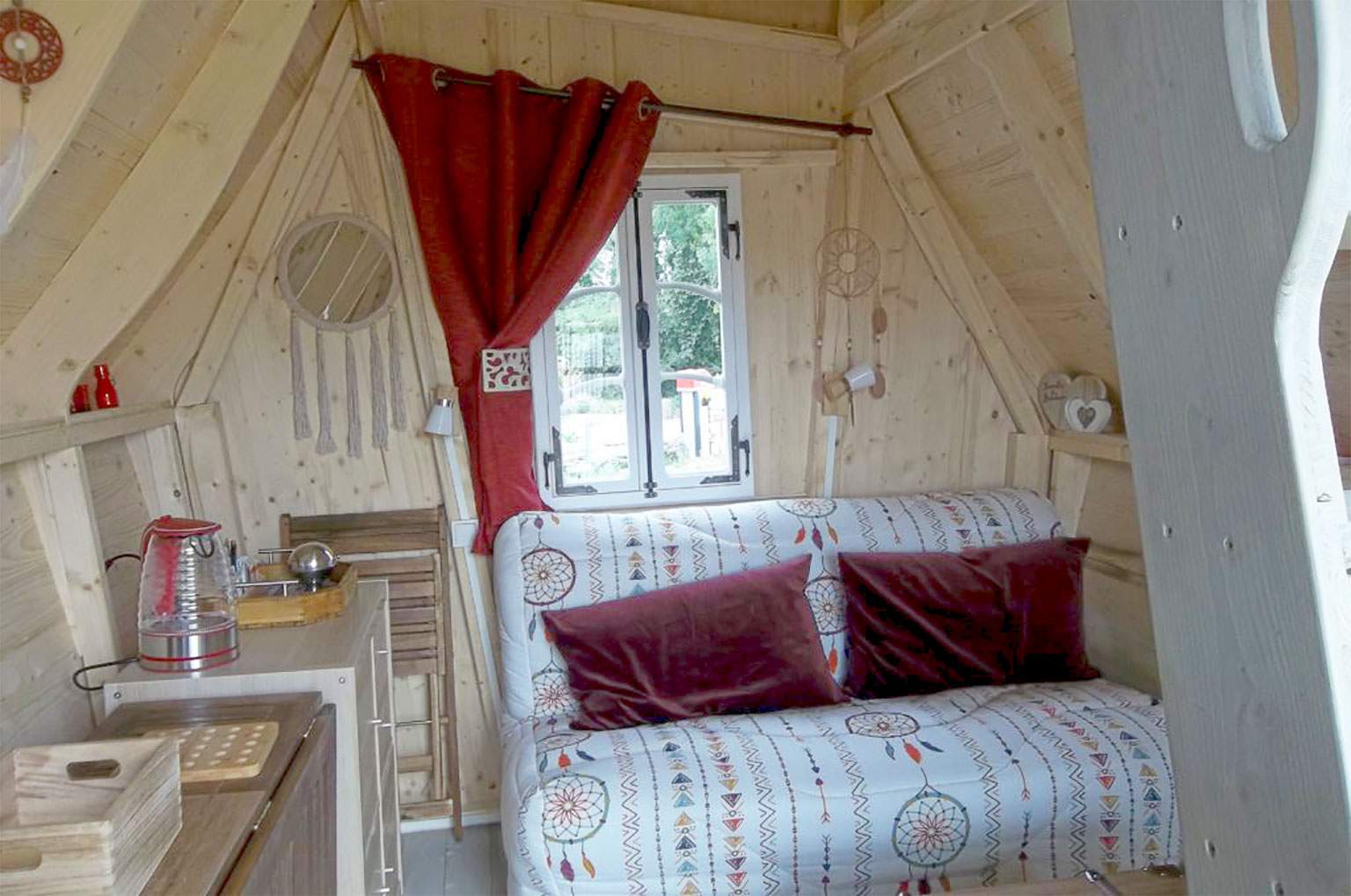 Hébergement de camping 2 étoiles insolite en Vendée : La CASA KATO