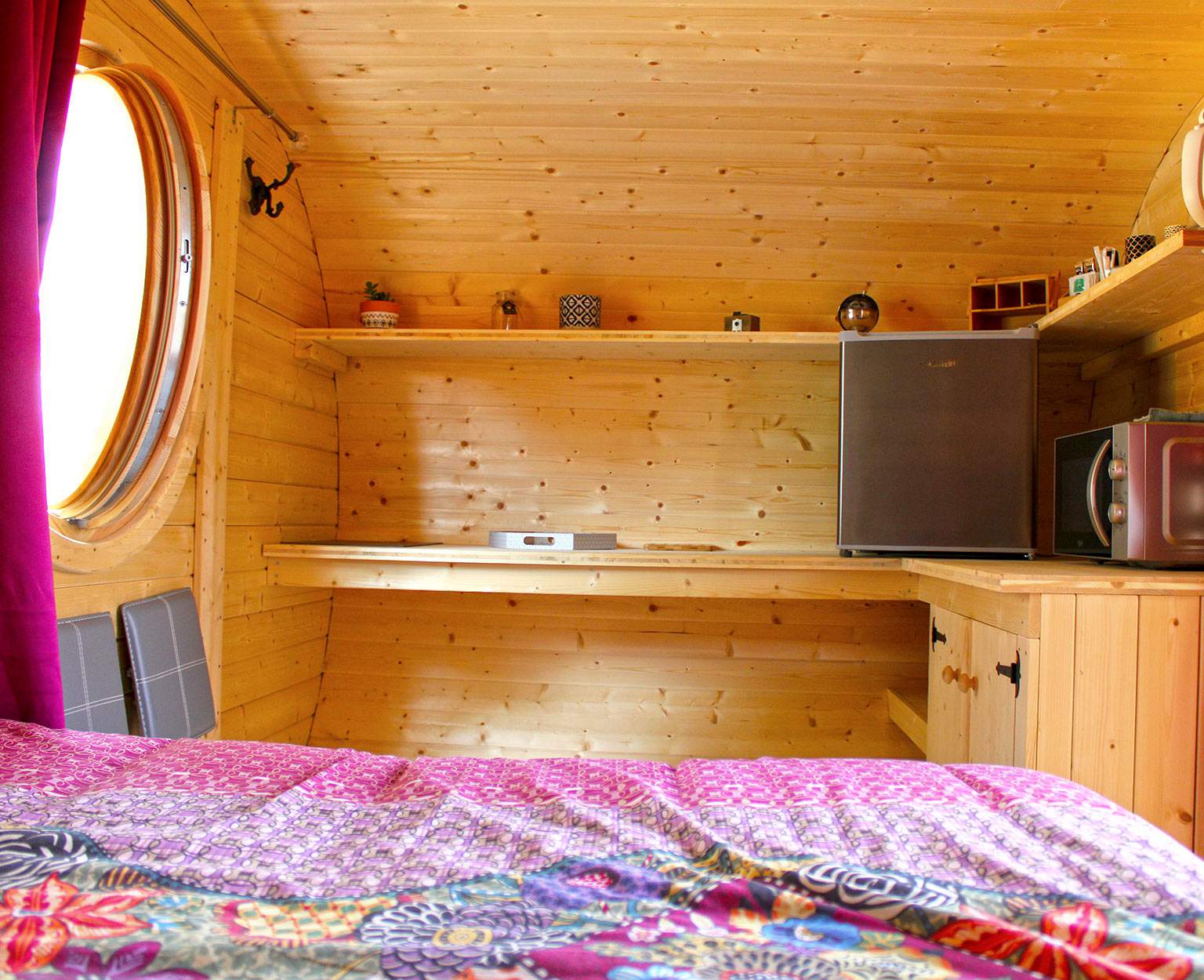 Hébergement de camping atypique en Vendée : Le HOBBIT