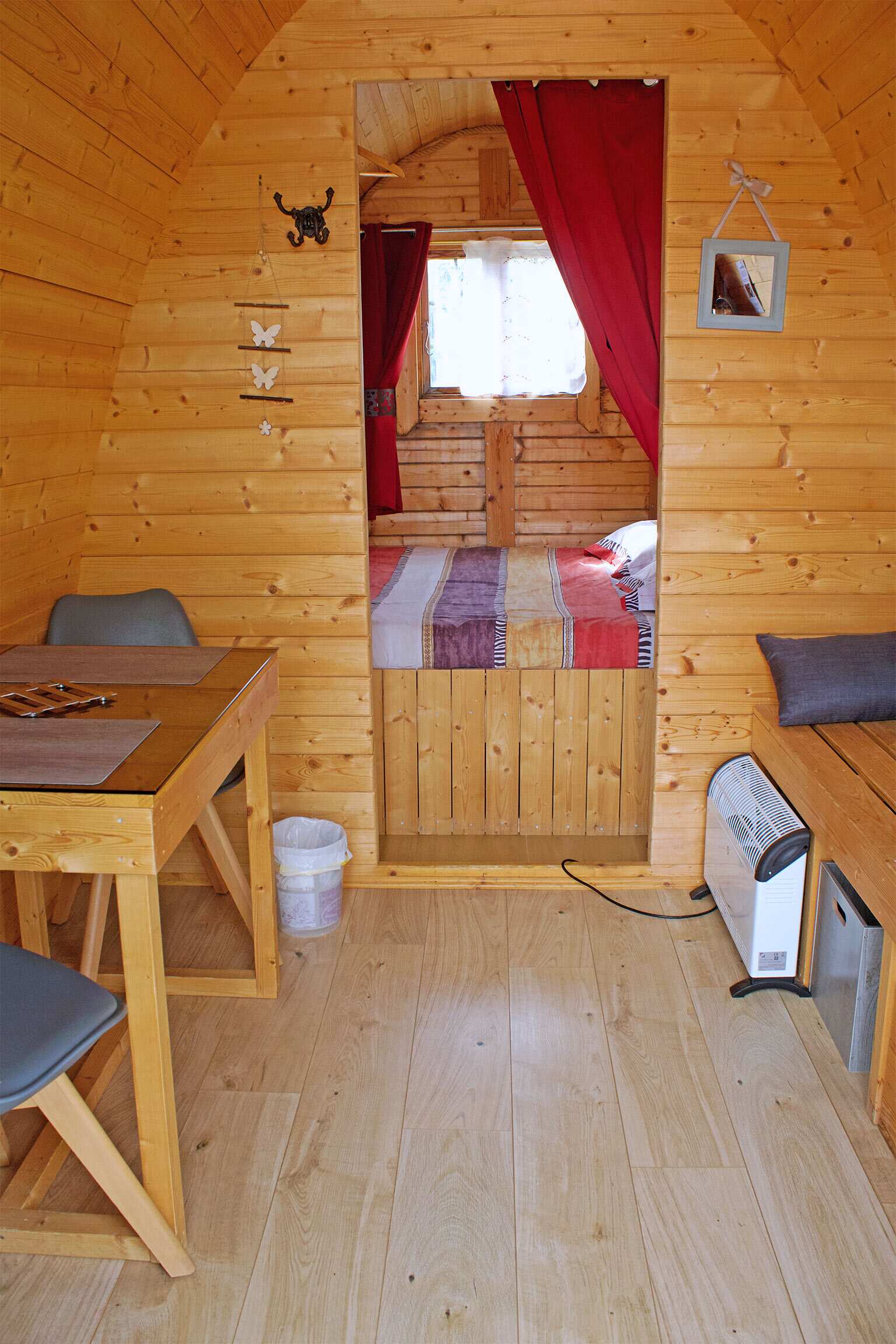 Hébergement de camping insolite en Vendée : Le POD