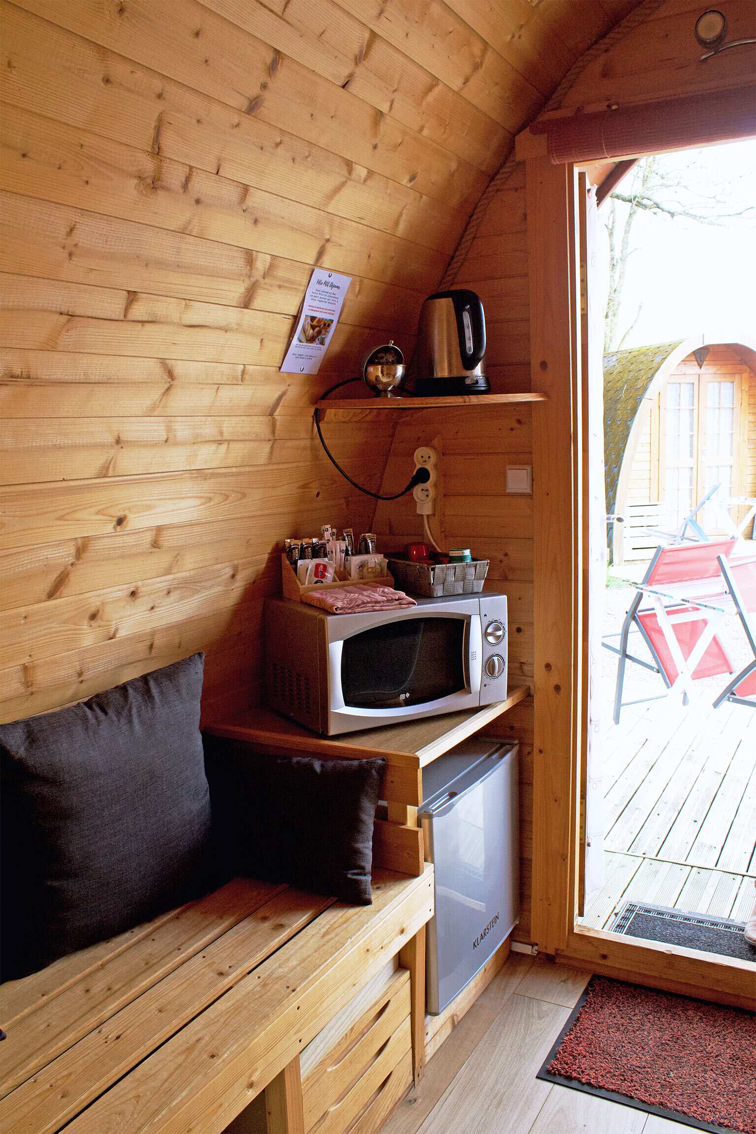 Hébergement de camping insolite en Vendée : Le POD