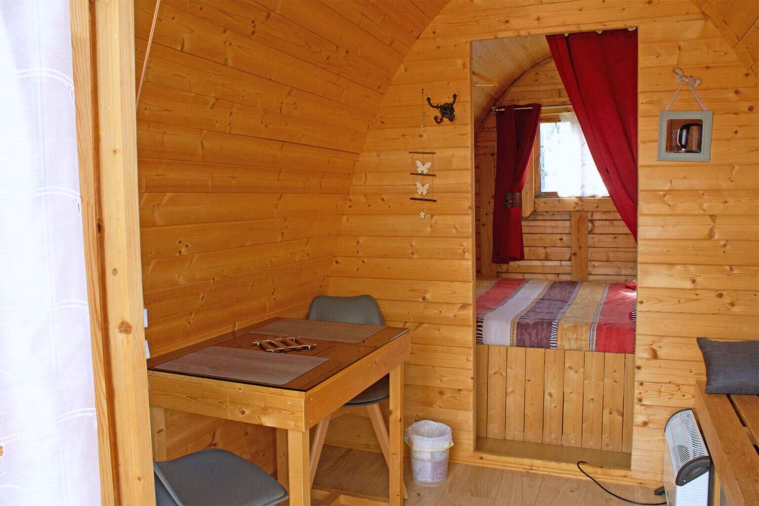 Hébergement de camping insolite en Vendée : Le POD