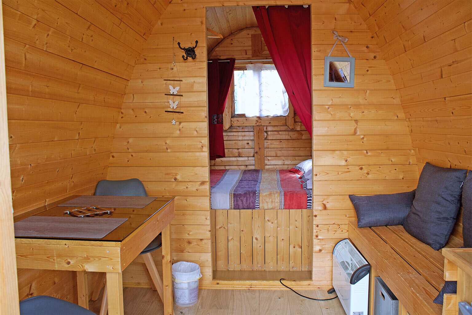 Hébergement de camping insolite en Vendée : Le POD